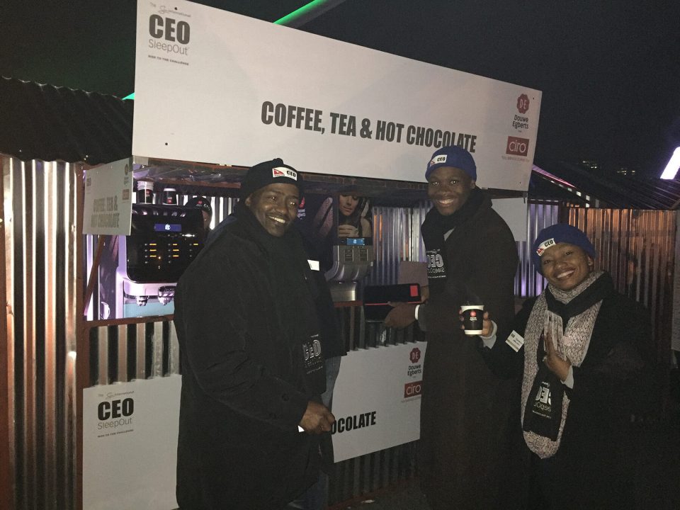 Ciro at the 2016 Sun International CEO SleepOut