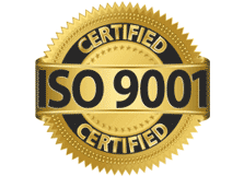 ISO 9001 certified