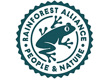 Rainforest Alliance certified